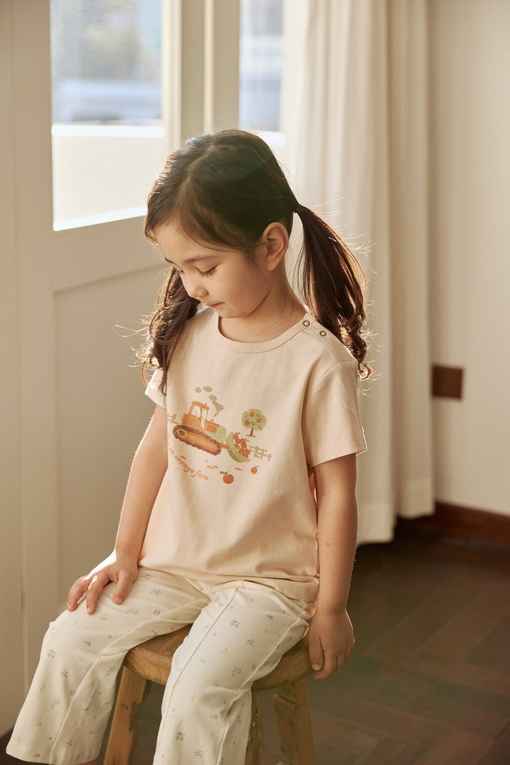 Organic Cotton Graphic T-shirt-Truck