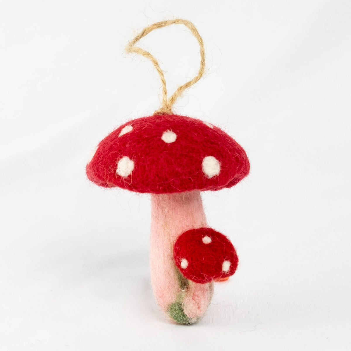 Ornament - Red Spotted Mushroom