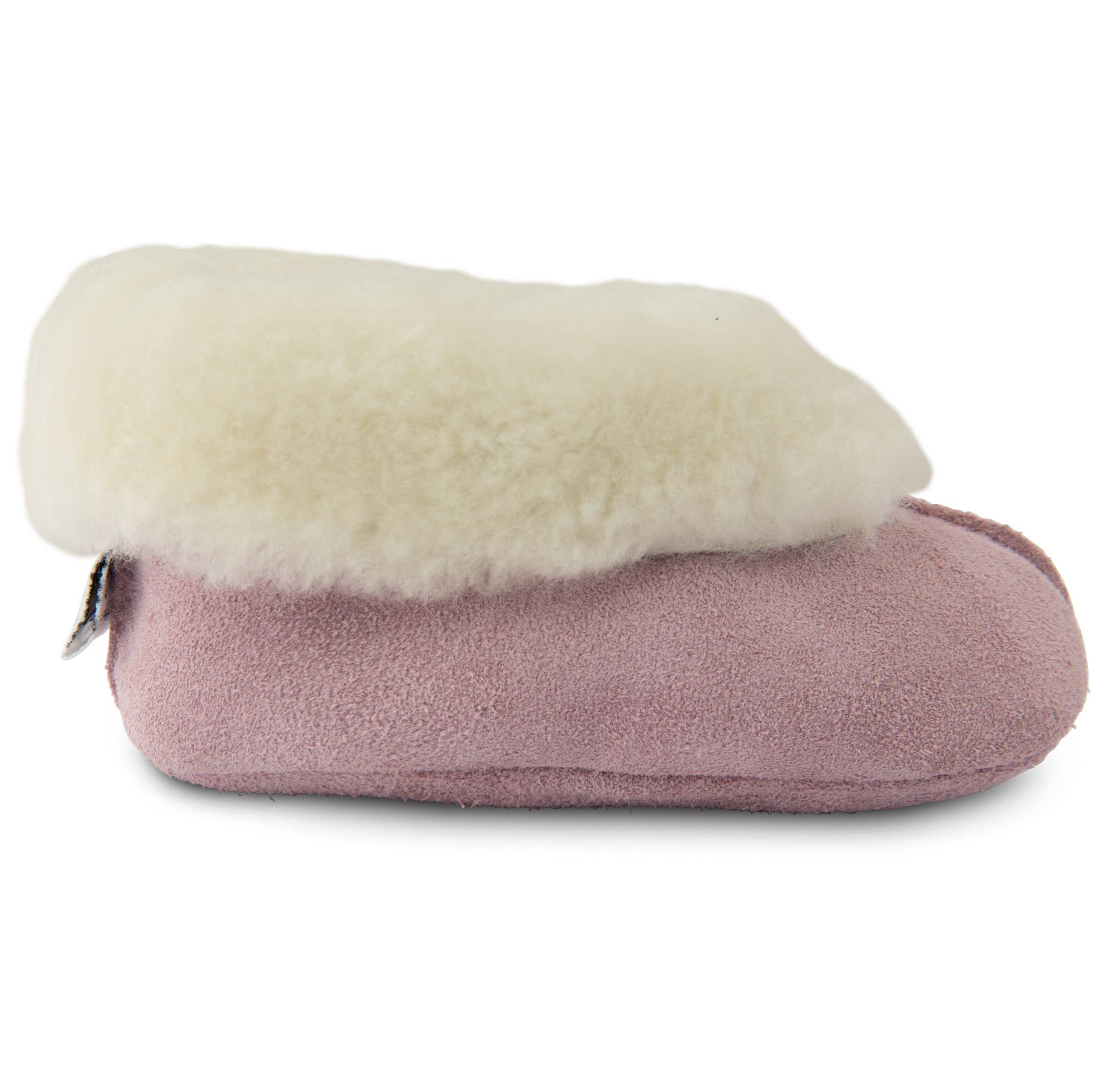 KODIAC- SHOOSHOOS BABY SHOES LEATHER SLIPPER BOOTIE: Pink