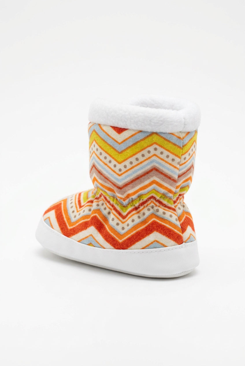 Aztec Print Baby Slipper