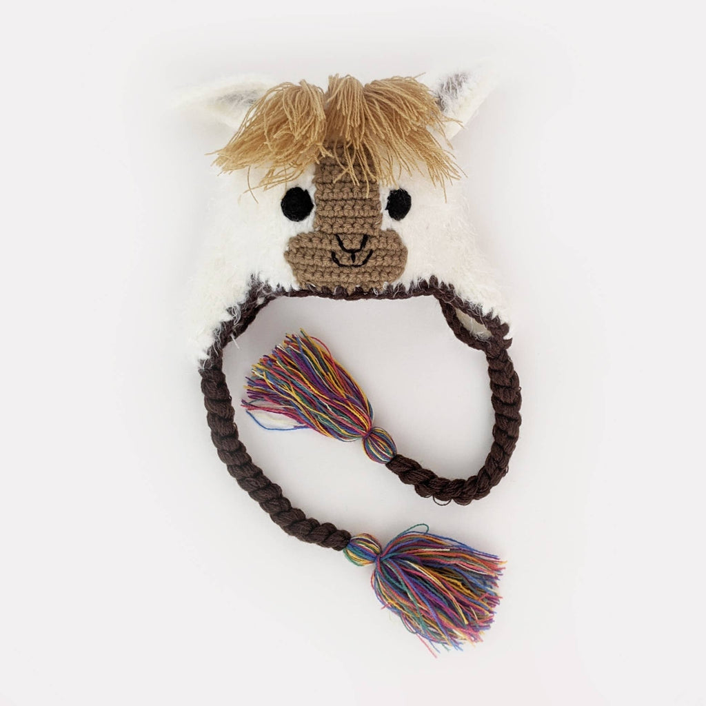Llama Beanie Hat Baby & Kids: M (6-24 Months)