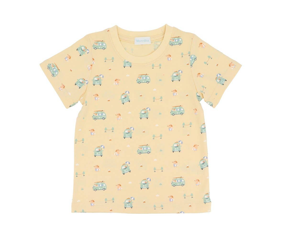 Monnëka Surf Van Cotton T-shirt