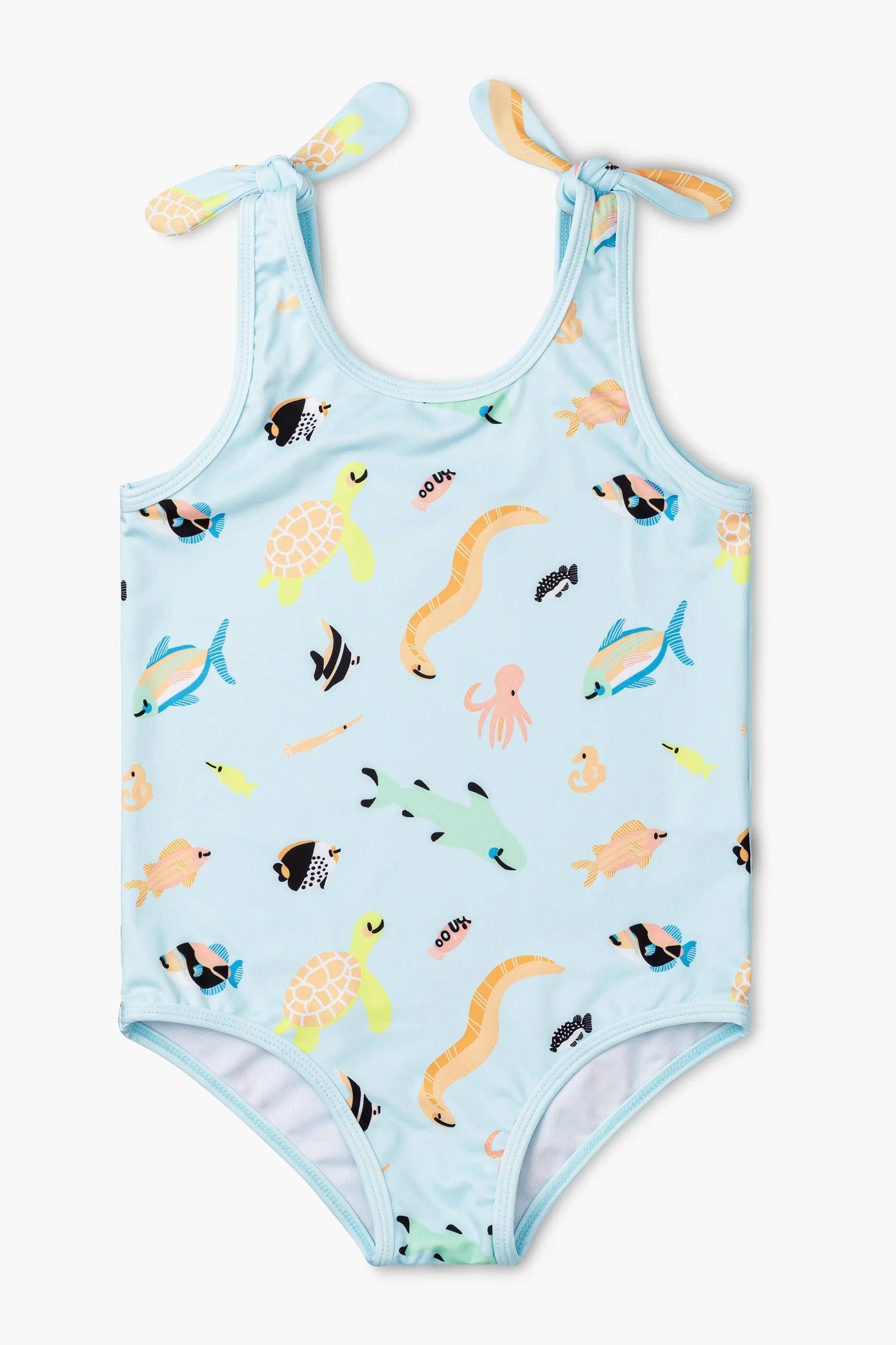 Maillot de bain une pièce à nouer_Reef Life