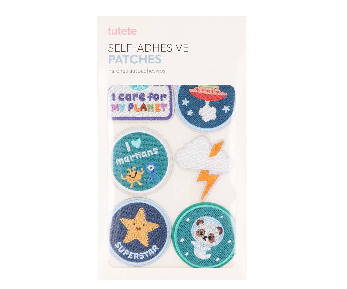 Space Self-Adhesive Textile Patch Set
