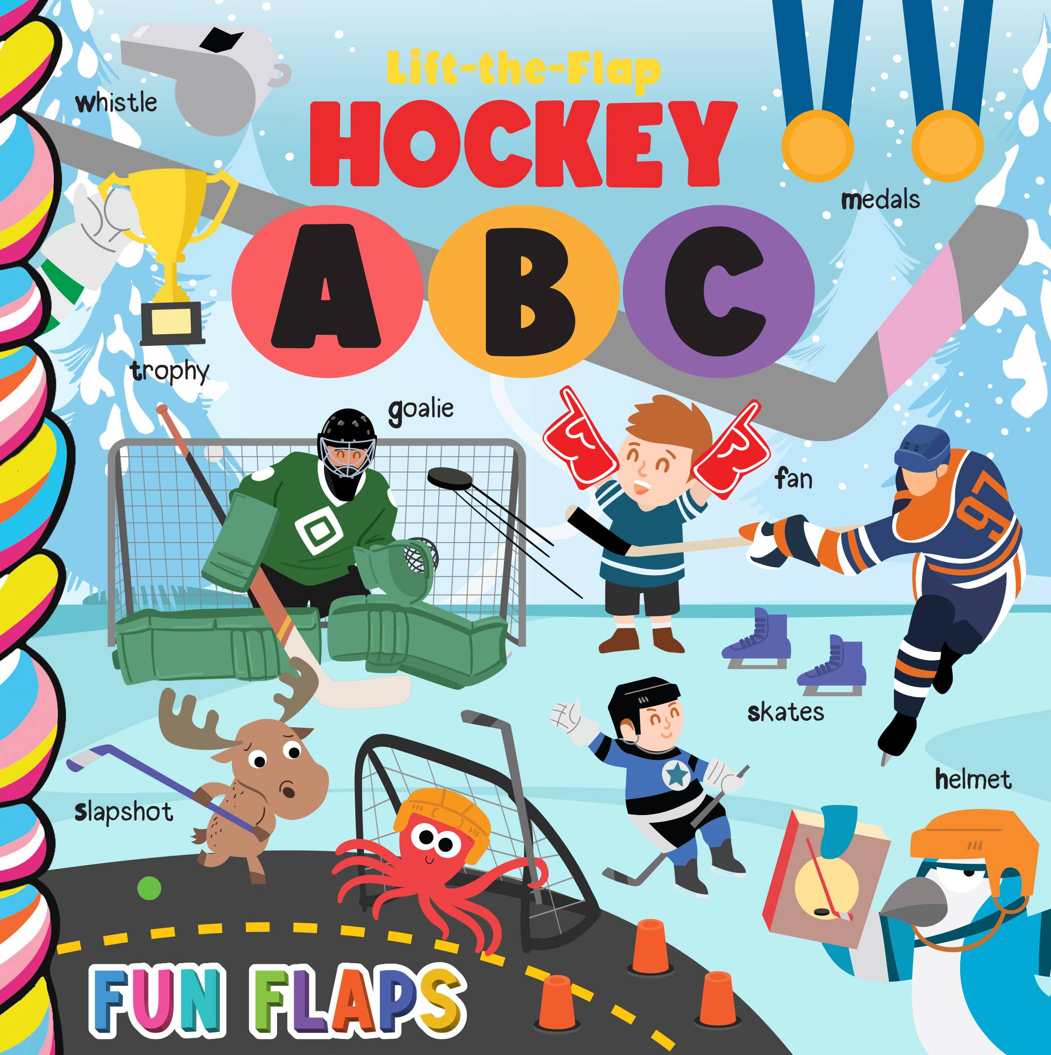Hockey ABC Fun Flaps (a chunky lift-the-flaps board book) – Mouton Royal