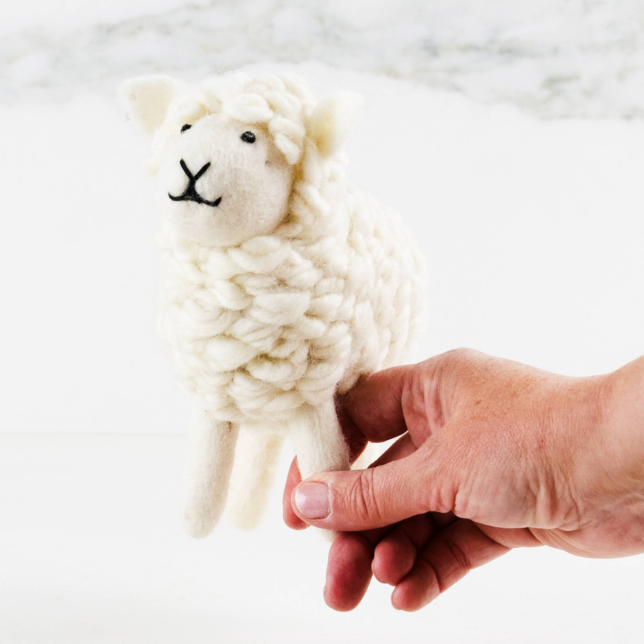 Toys - Sheep - Wooly White