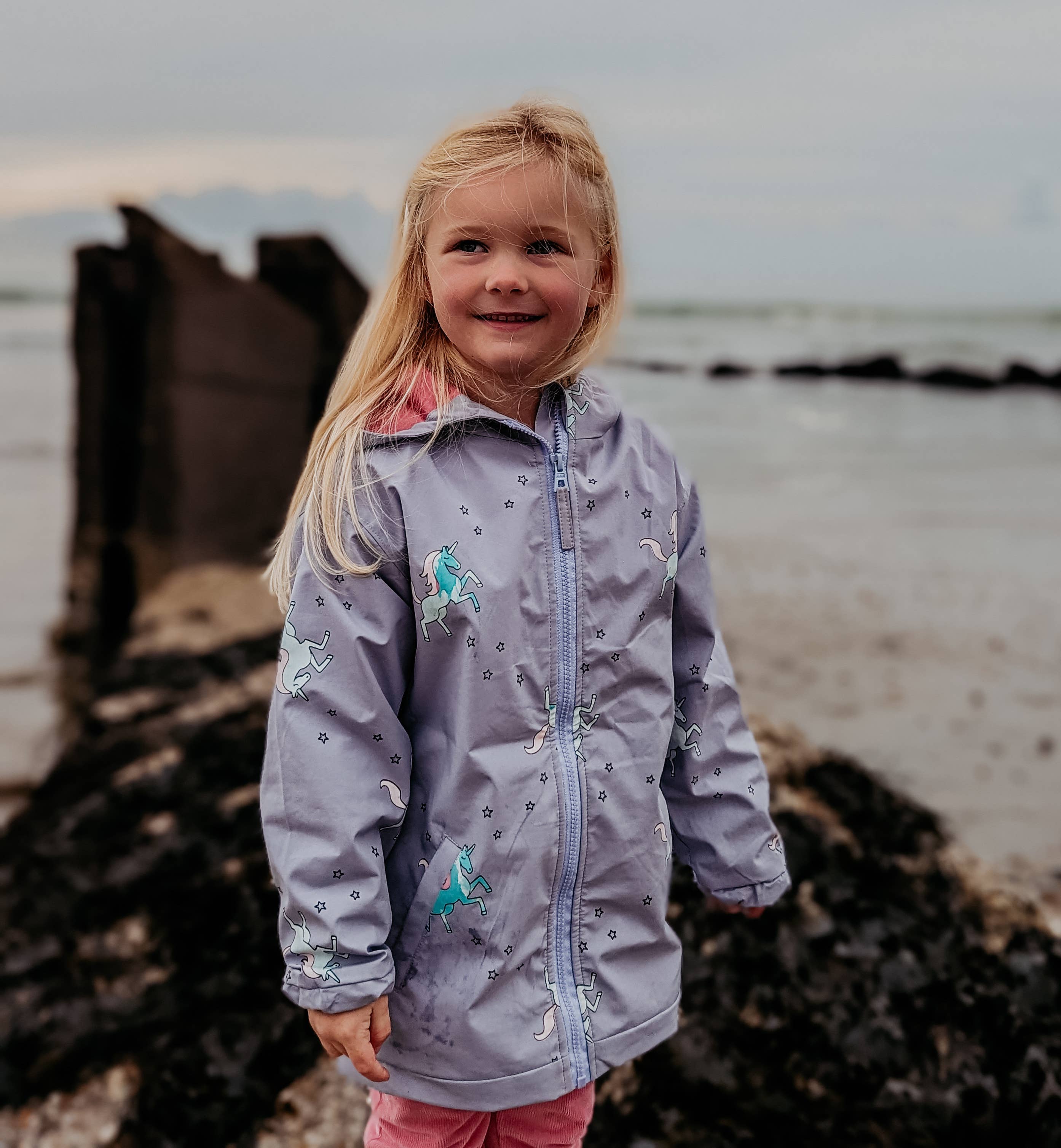 Unicorn Color Changing Raincoat