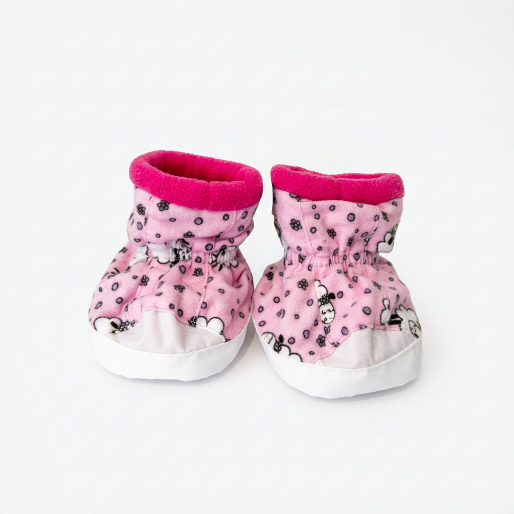 Mouton Rose Baby Slipper