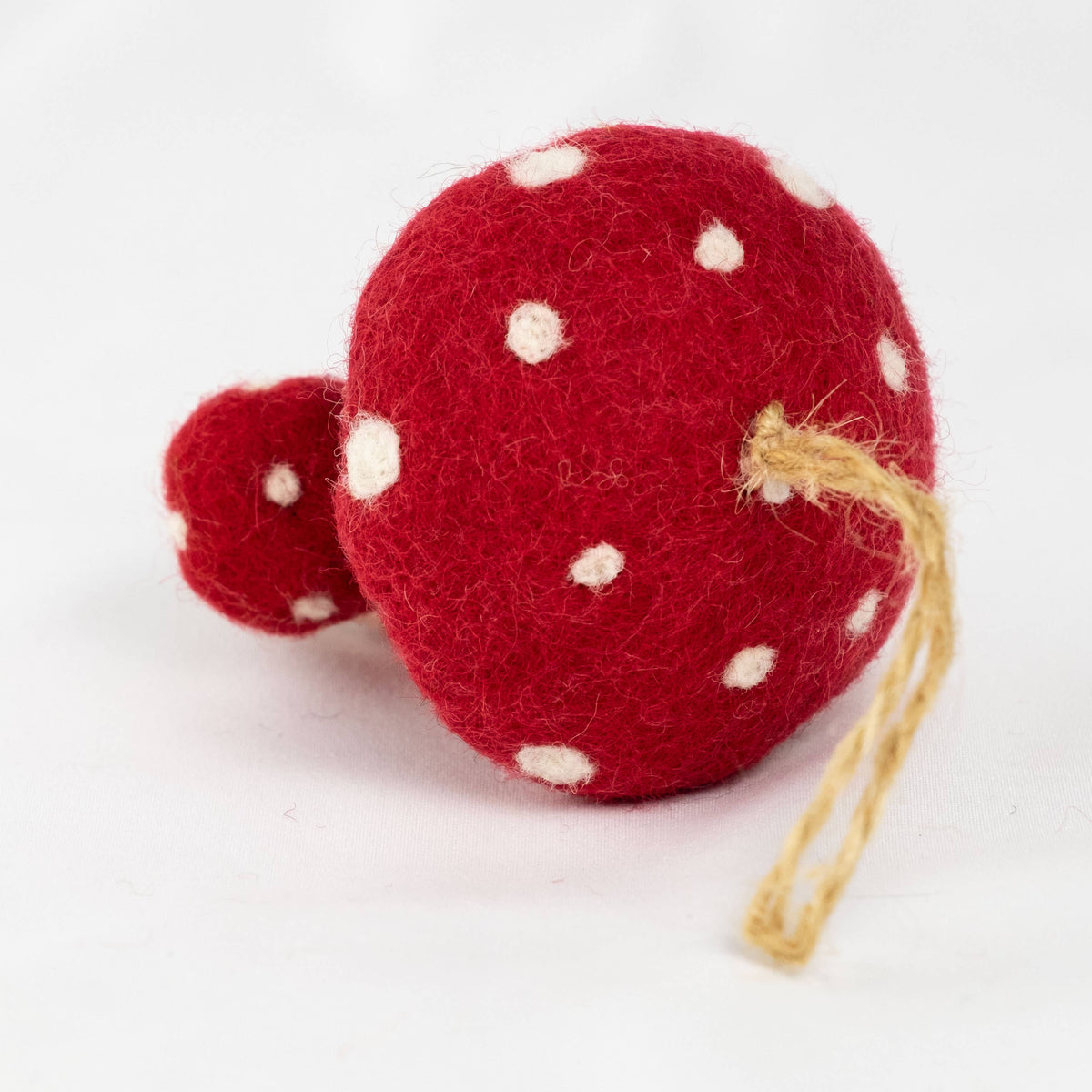Ornament - Red Spotted Mushroom