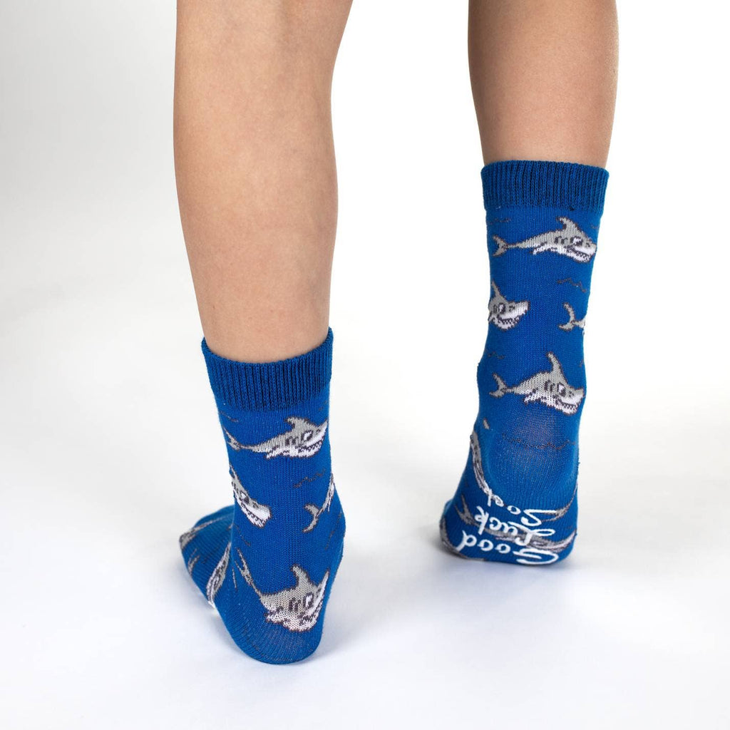 Rubber Ducks, Sharks and Turtles Kids Socks / 3-Pack: 0-12 Months