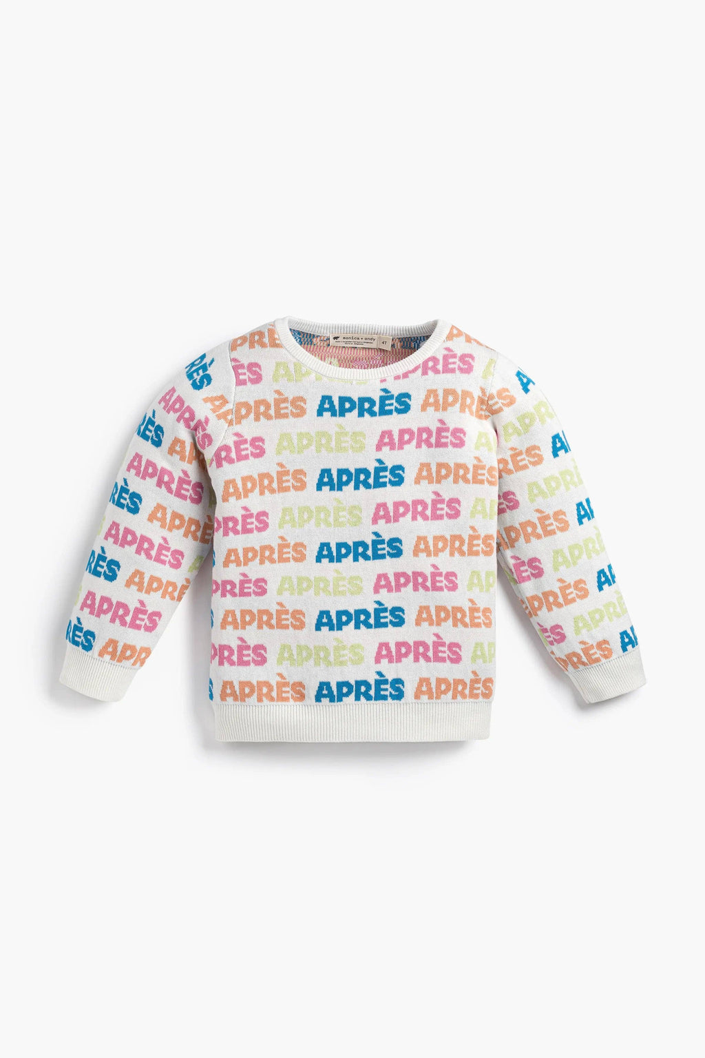 Organic Knit Sweater Rainbow Apres Ski