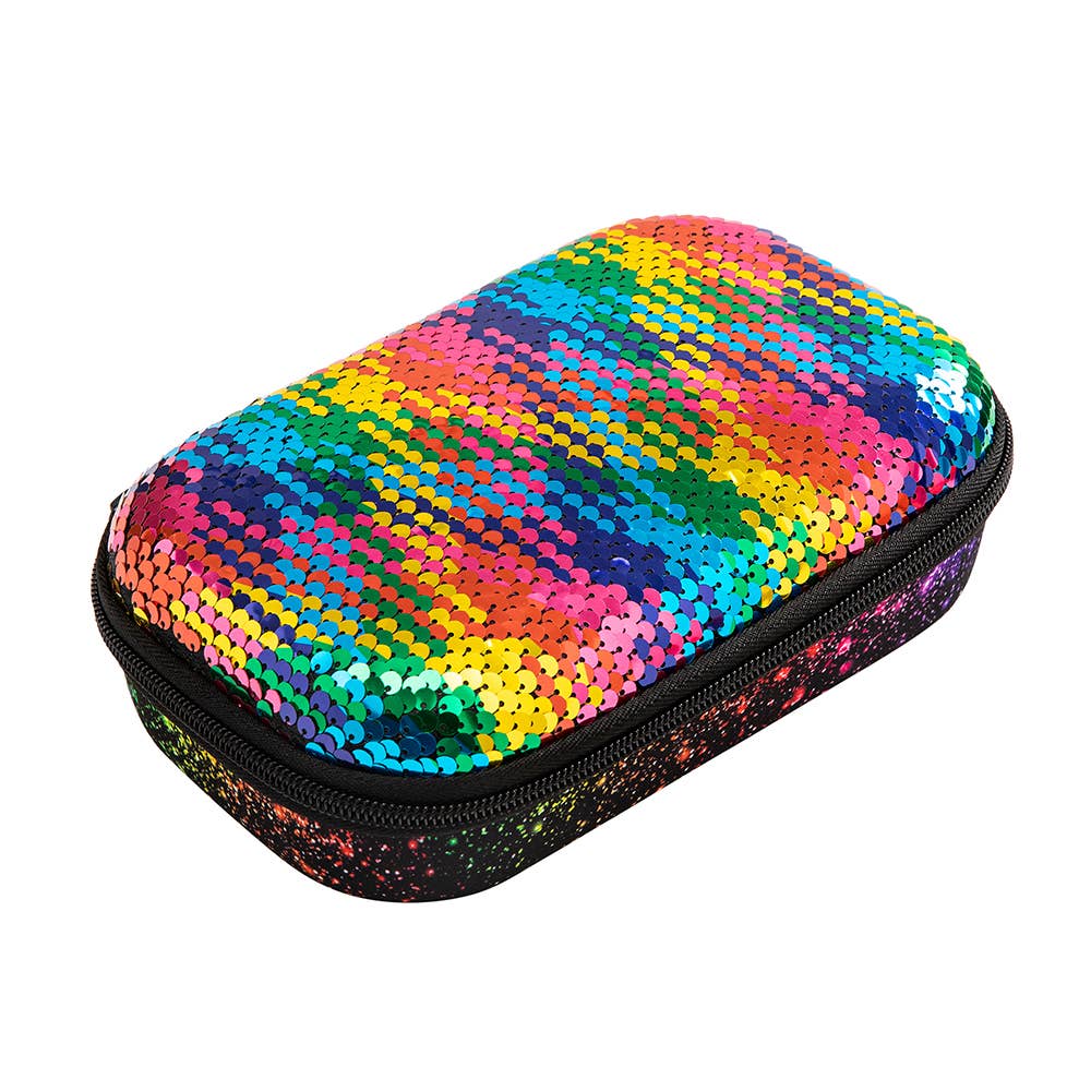 ZIPIT Sequin Pencil Box
