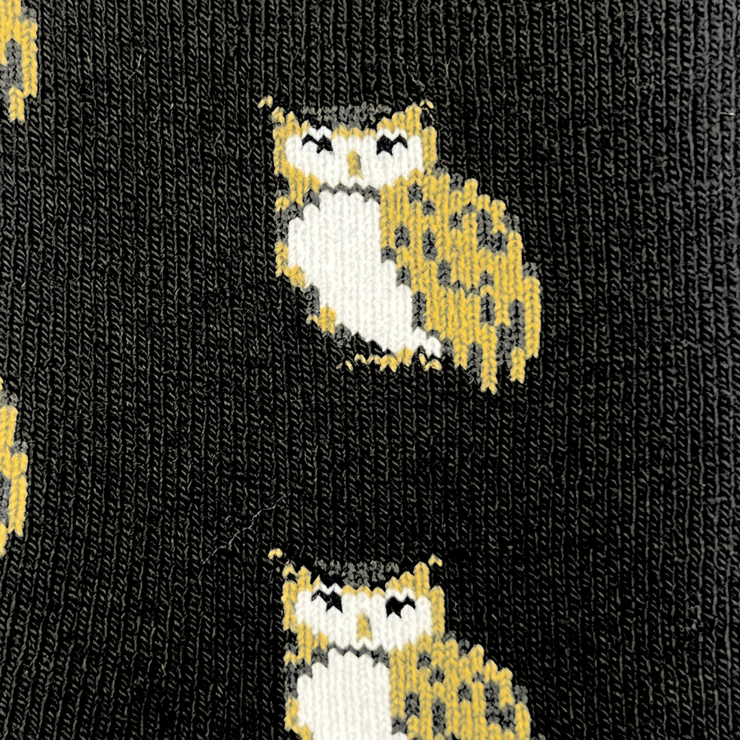 Kid's Owl Merino Wool Crew Socks - All-Season Wear