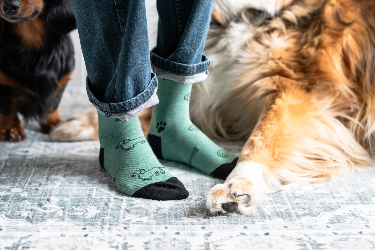 Kid's Dog Crew Socks - Playful Gender Neutral Gift