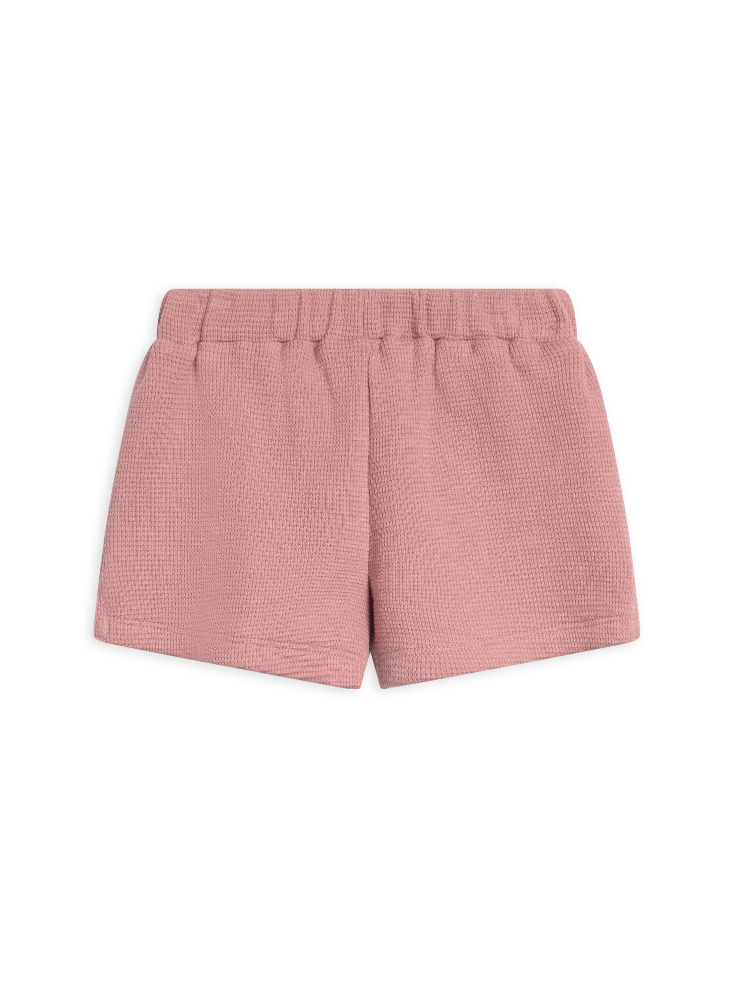 Organic Baby & Kids Avery Waffle Short - Punch
