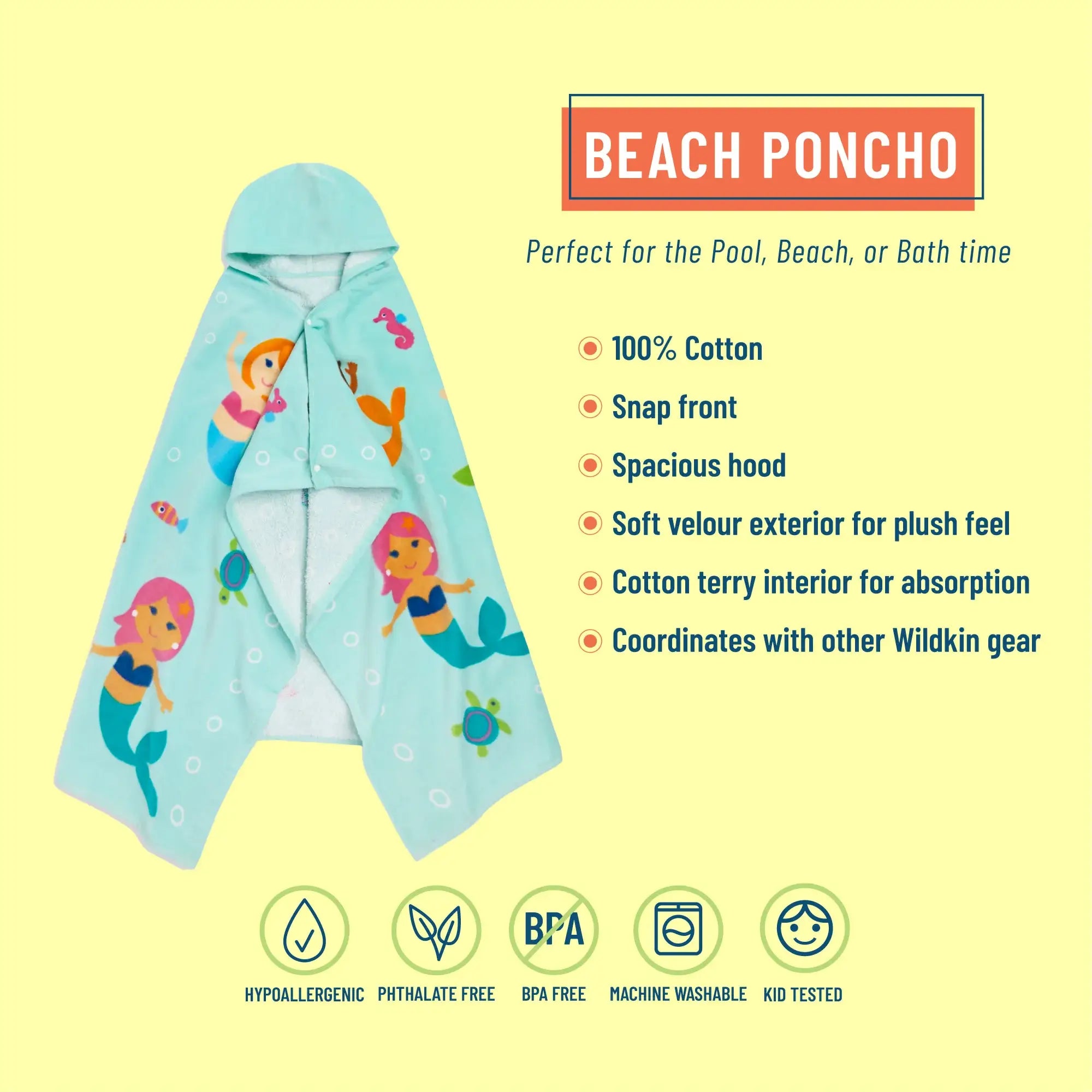 Mermaids Beach Poncho