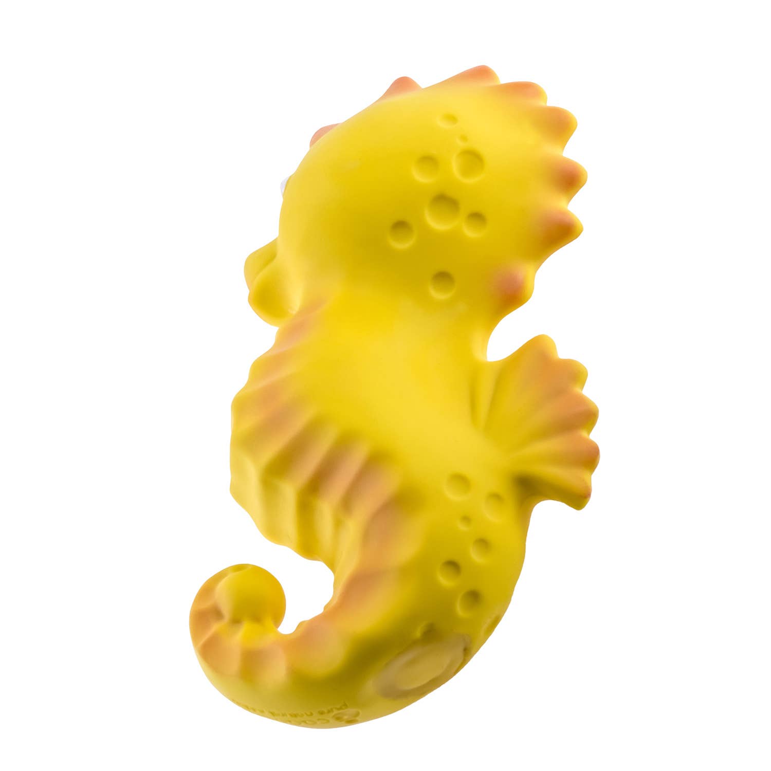 Natural Rubber Seahorse Non-Toxic Bath Toy, Mold-free design