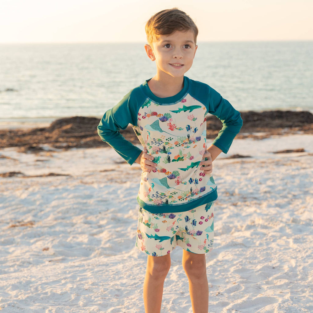 Coral Reef Long Sleeve Rashguard