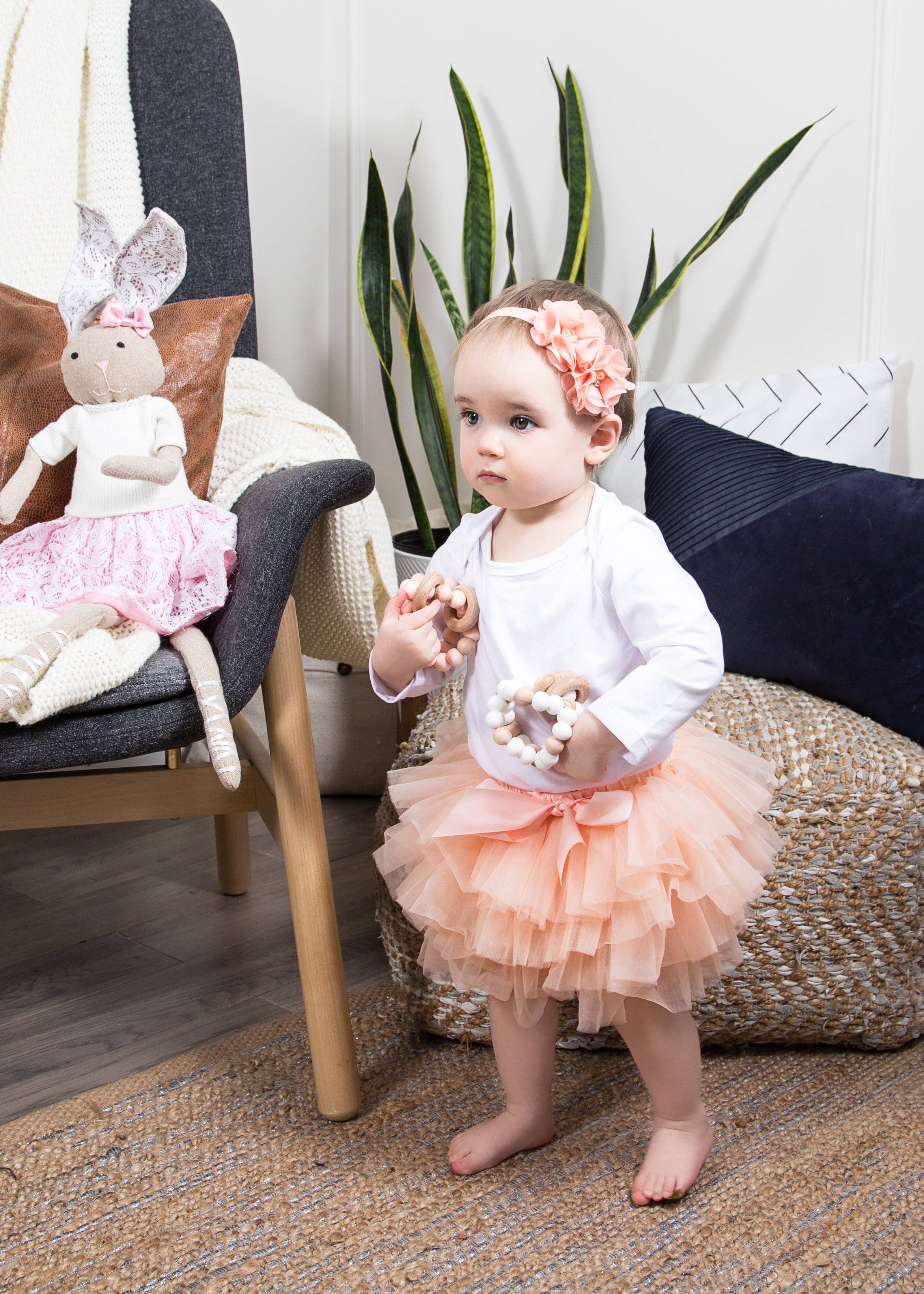 Everlee Tutu: Light peach