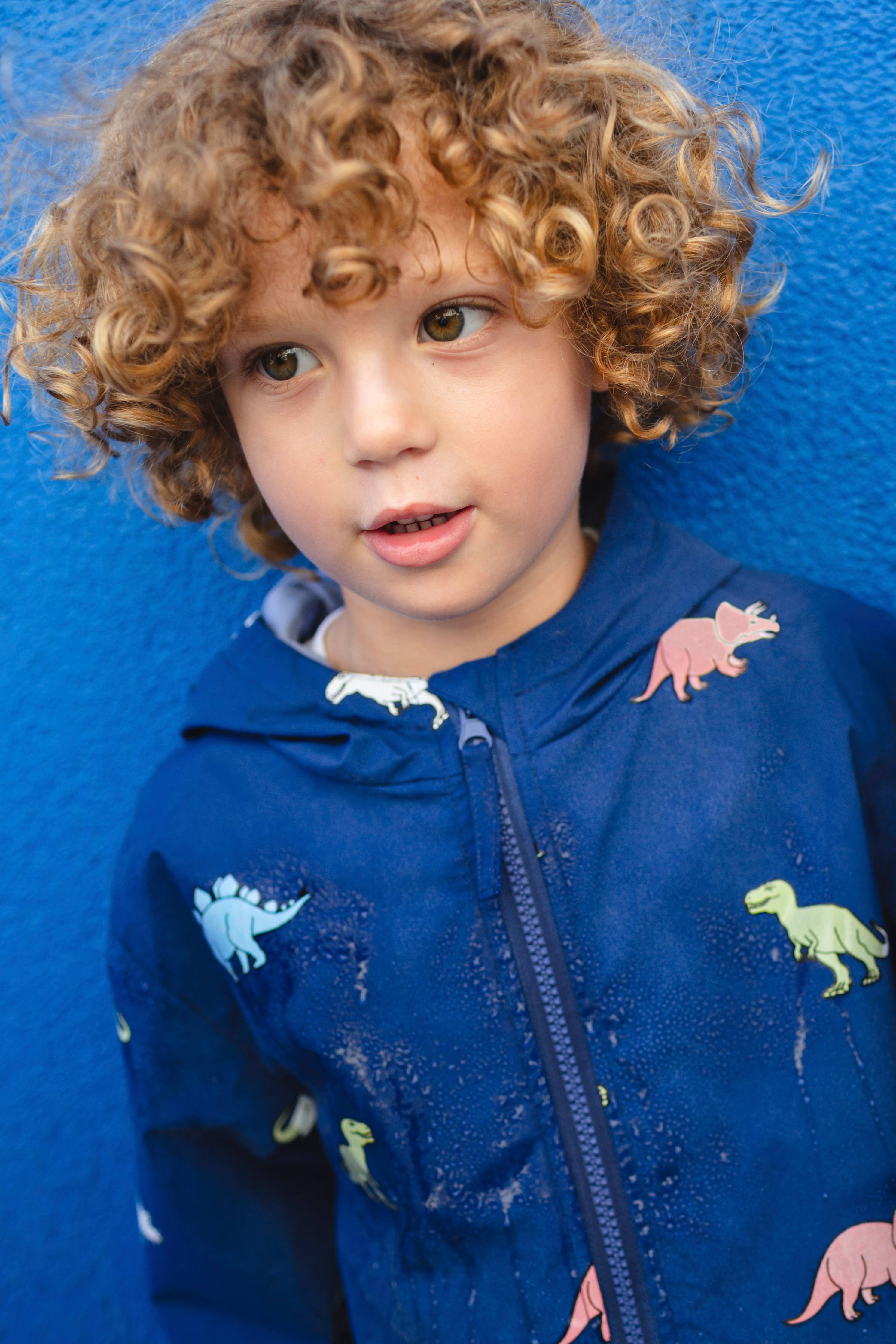 Dinosaur Color Changing Kids Raincoat