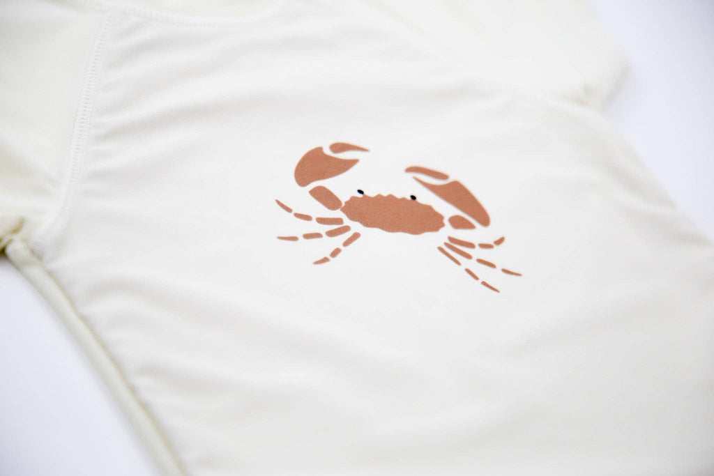 Rashguard à manches courtes Crabe
