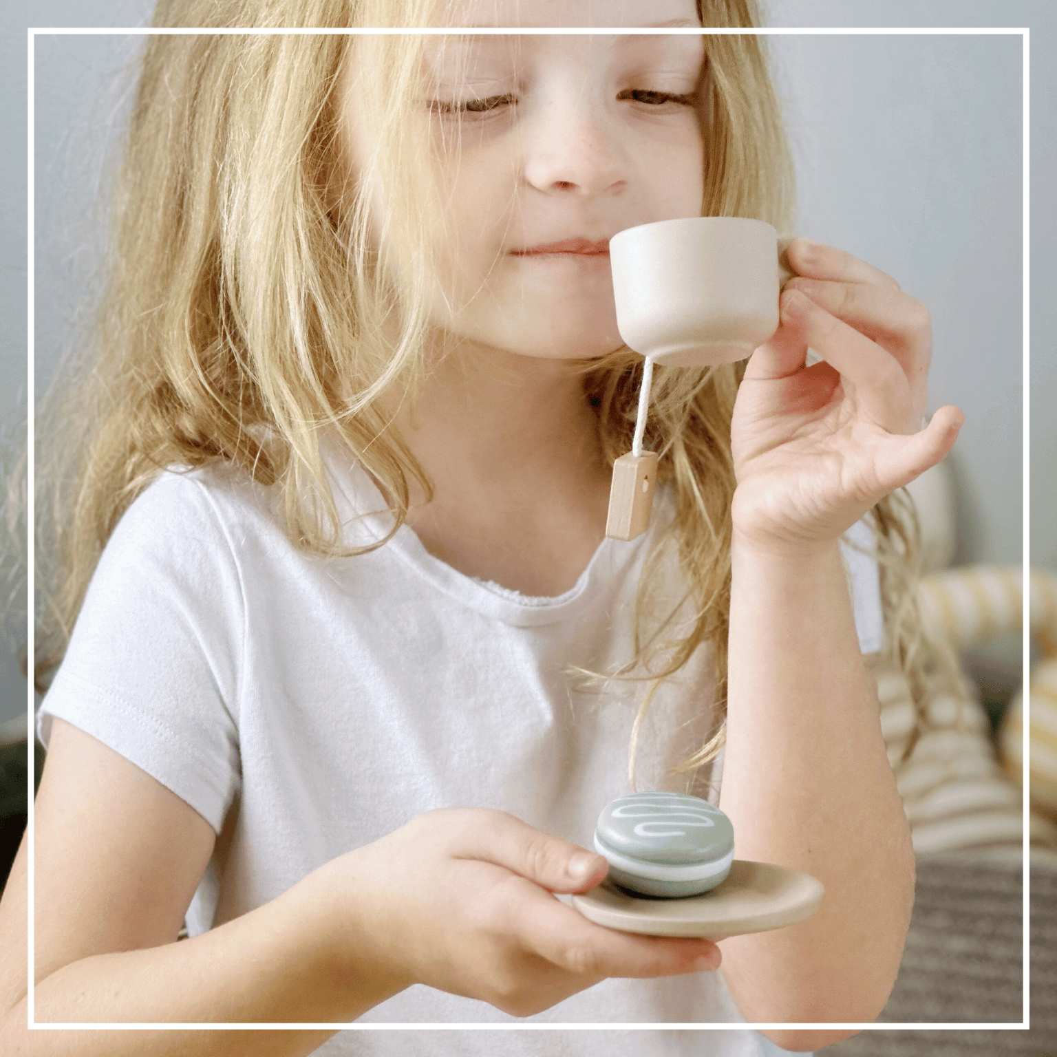 Wooden Tea Party Set – Pretend Play Tea Set Ages 3+