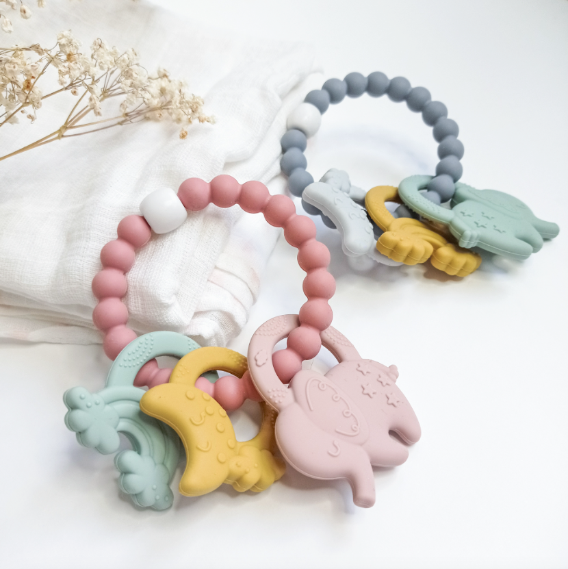 Ele-Fun Teether Blue