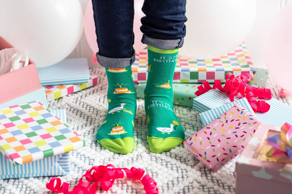 Kids Birthday Crew Socks