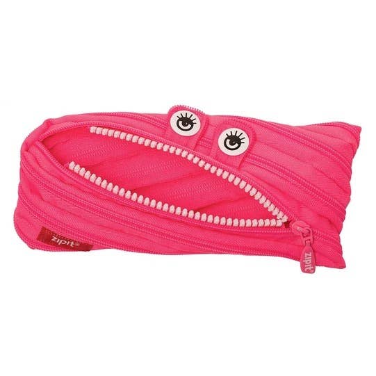 ZIPIT Monster Pencil Case, Pink
