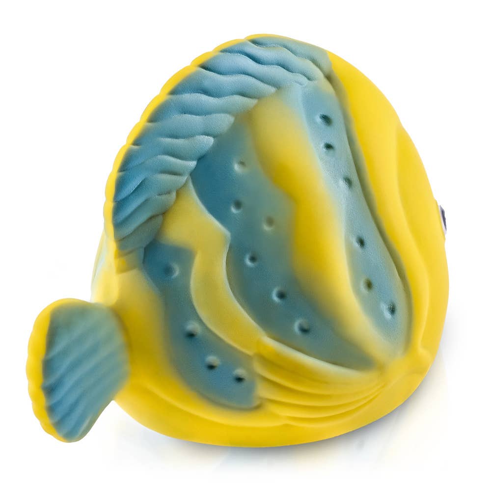 Natural Rubber Fish Non-Toxic Bath Toy, Mold-free design