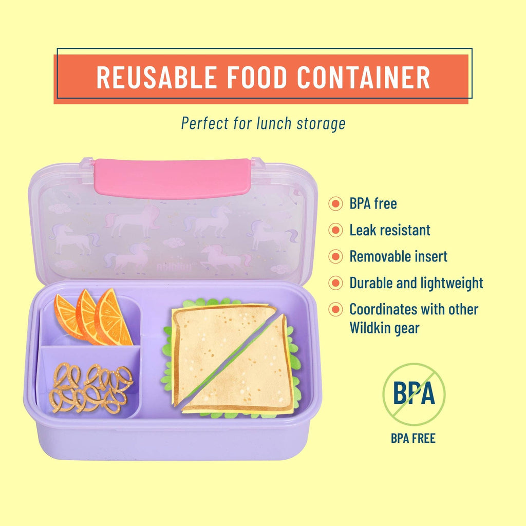 Unicorn Reusable Food Container Bento Box