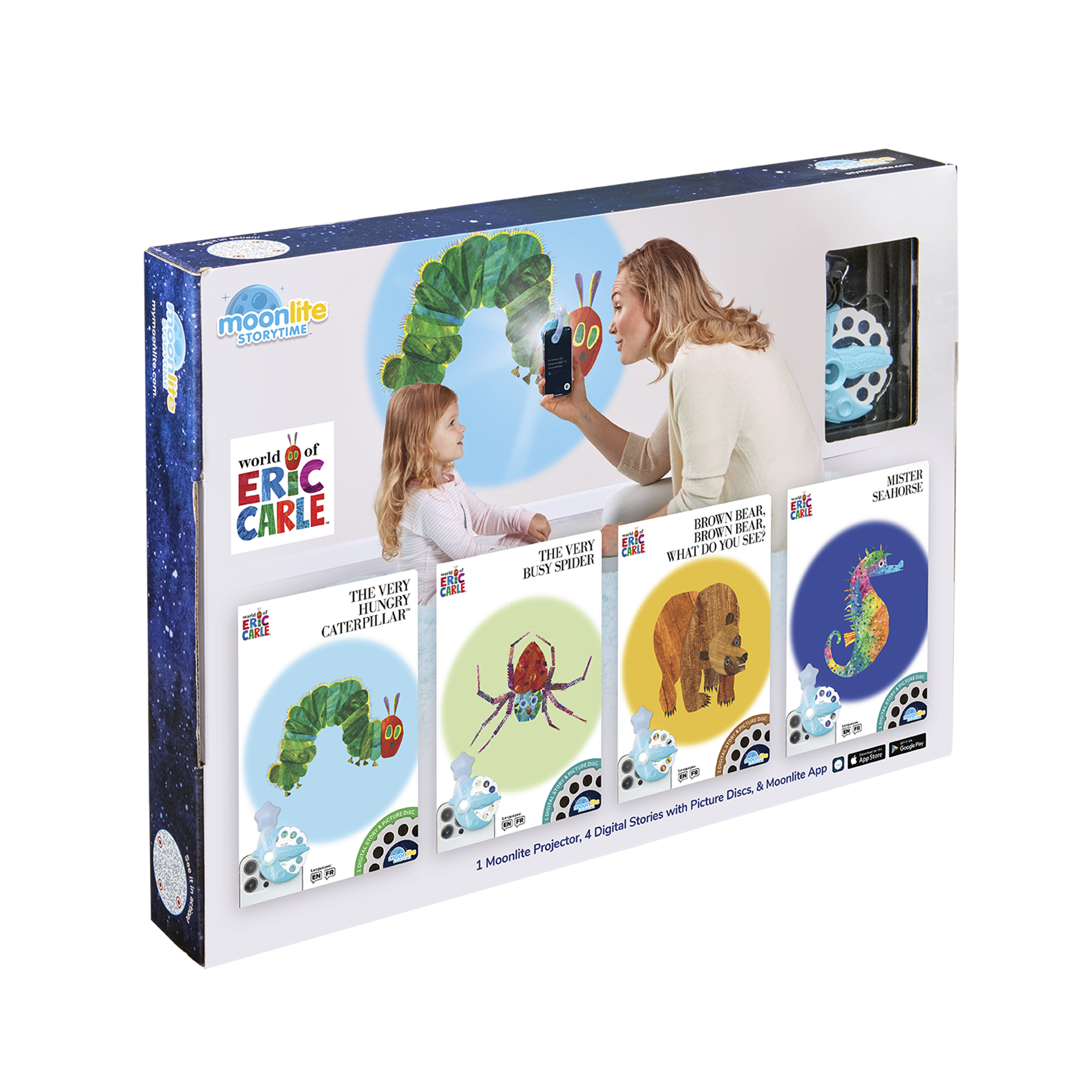Eric Carle 4-Story Collection with Projector