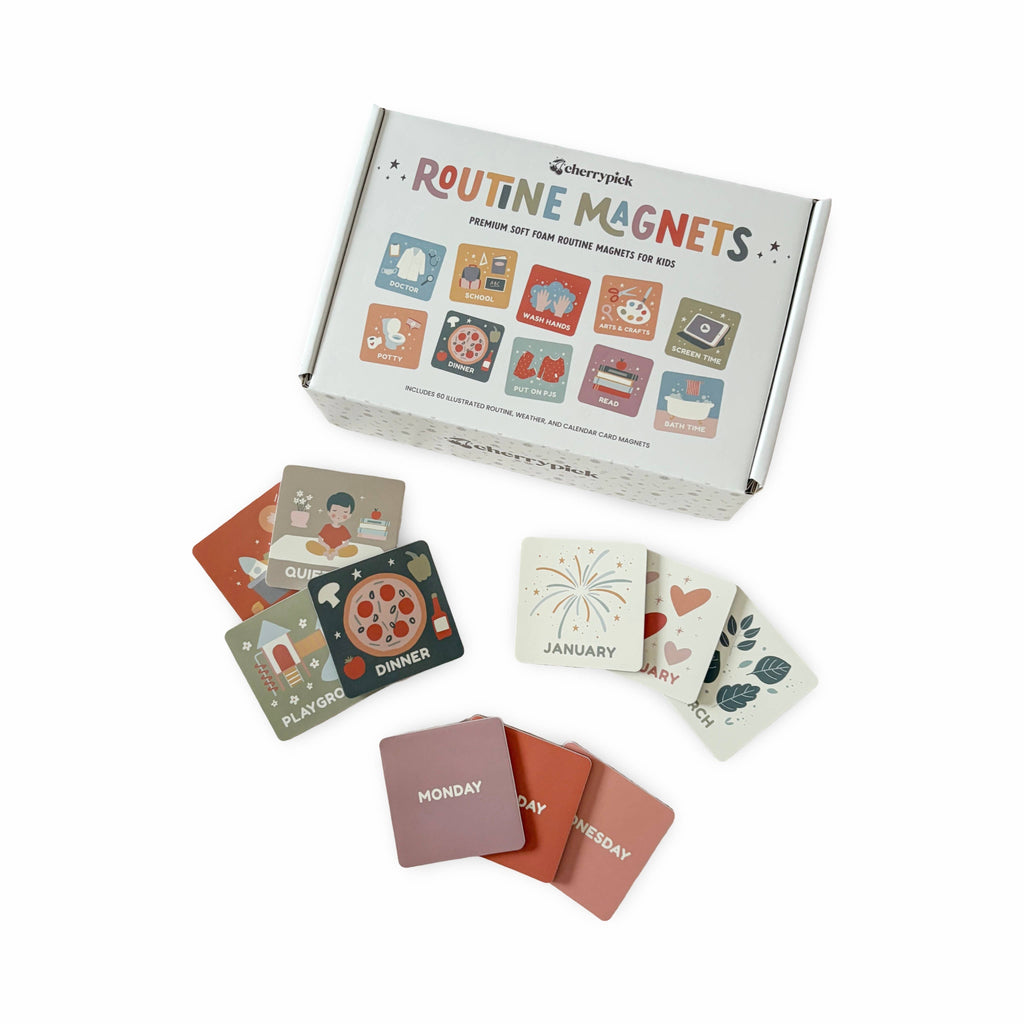 Routine Magnets - Soft Foam Magnetic Set (60 pc set)