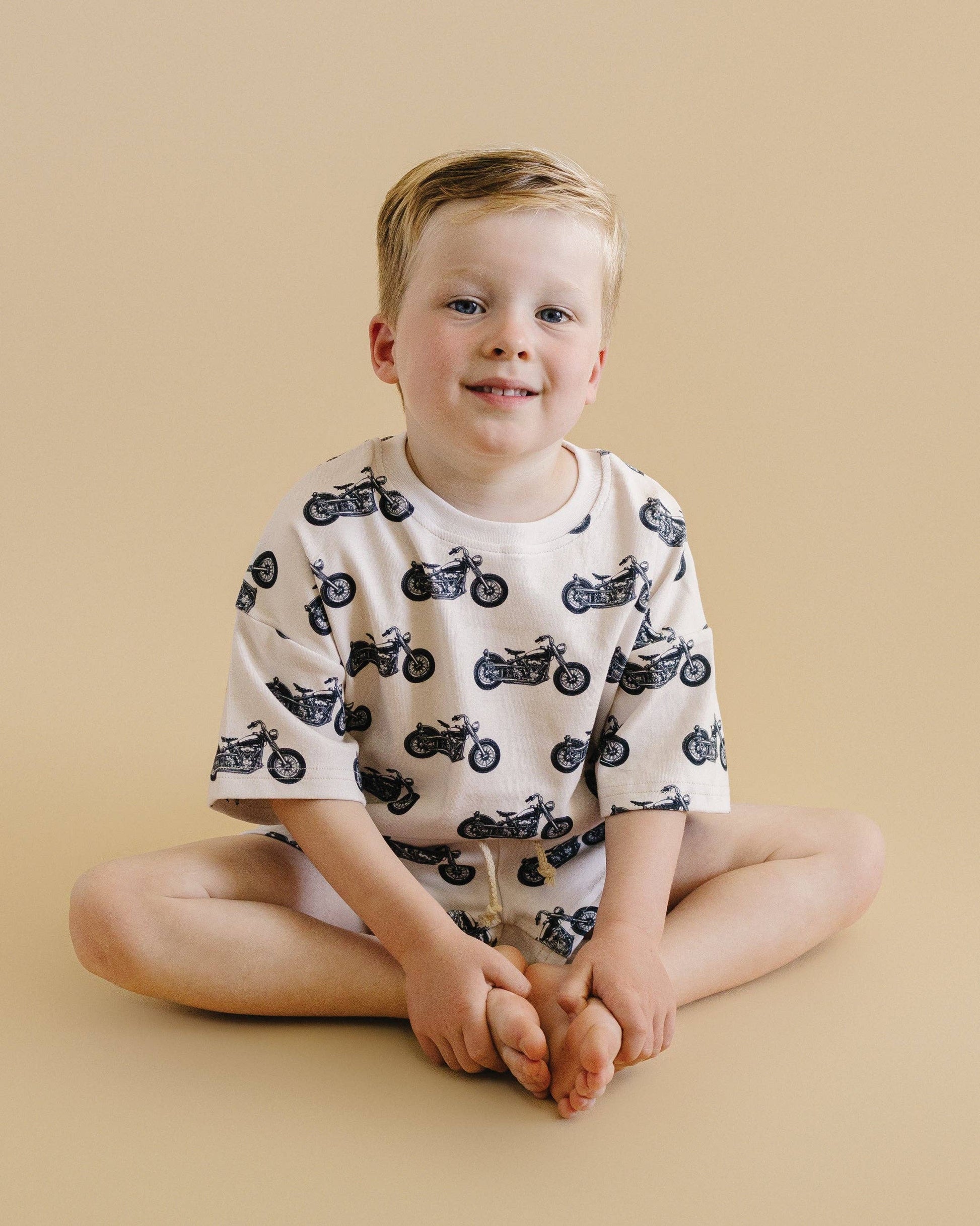 Baby & Kids Shorts Set | Born to Ride