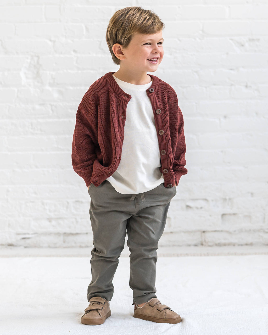 Grover Twill Pant: Olive