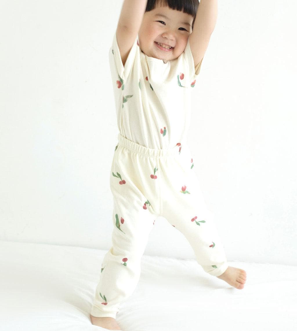 Legging en coton bio - Jardin de baies