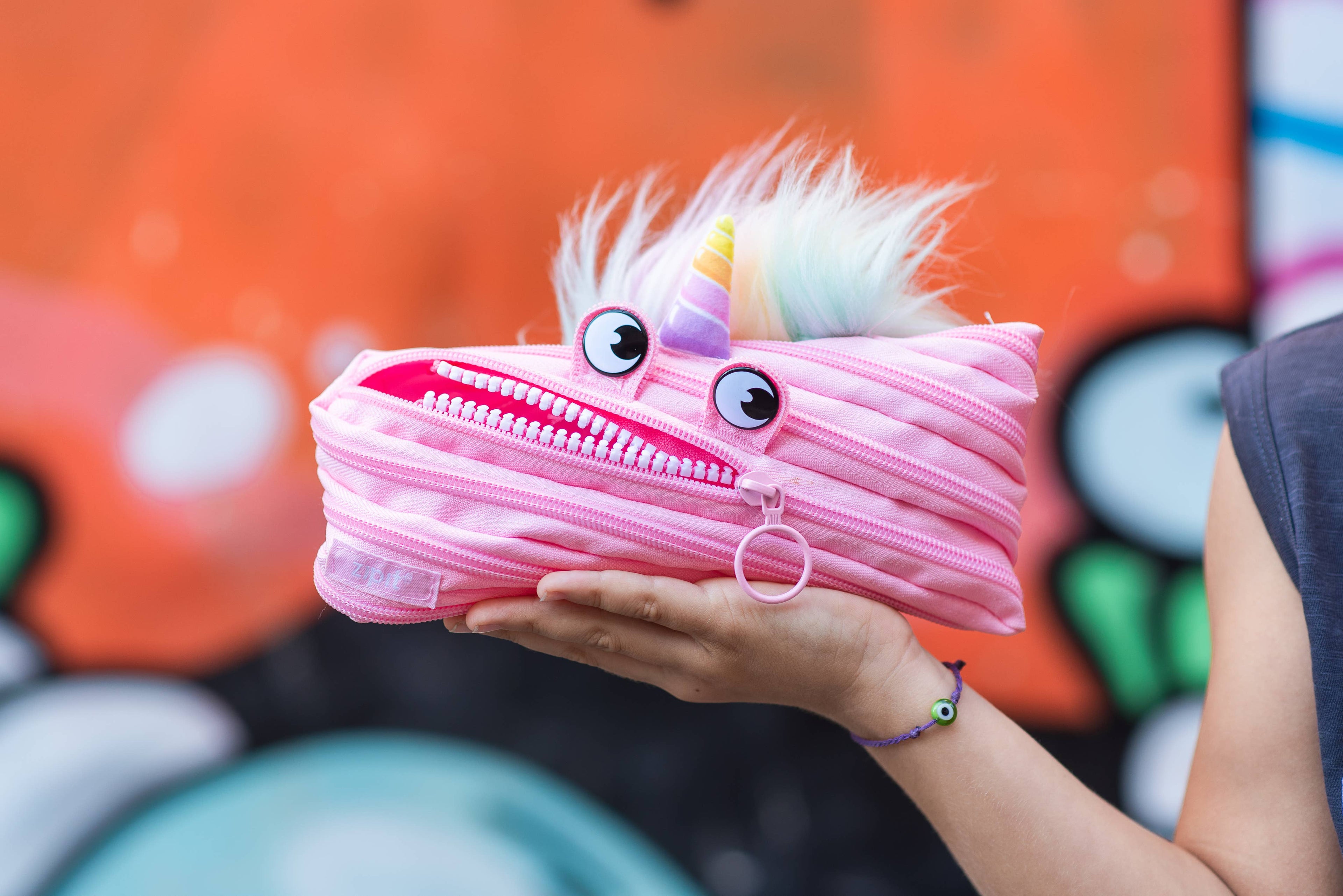 ZIPIT Unicorn Pouch, Pencil Case