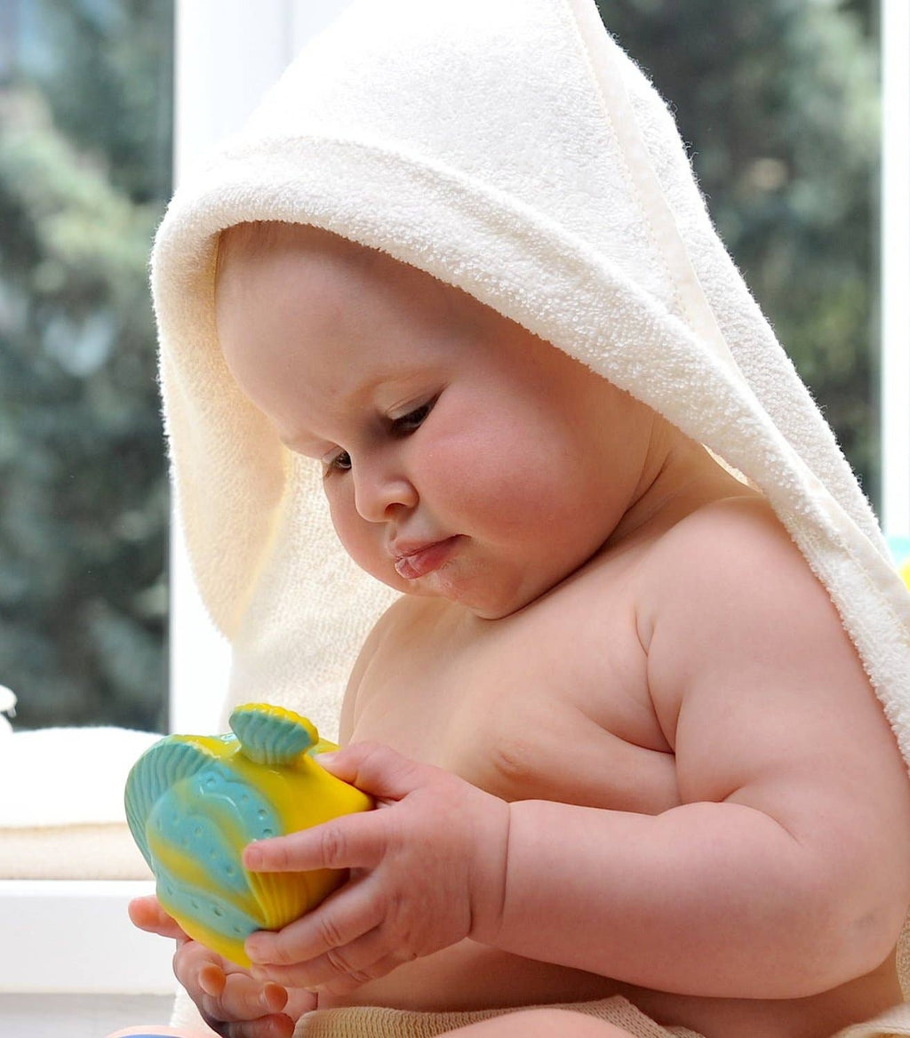 Natural Rubber Fish Non-Toxic Bath Toy, Mold-free design