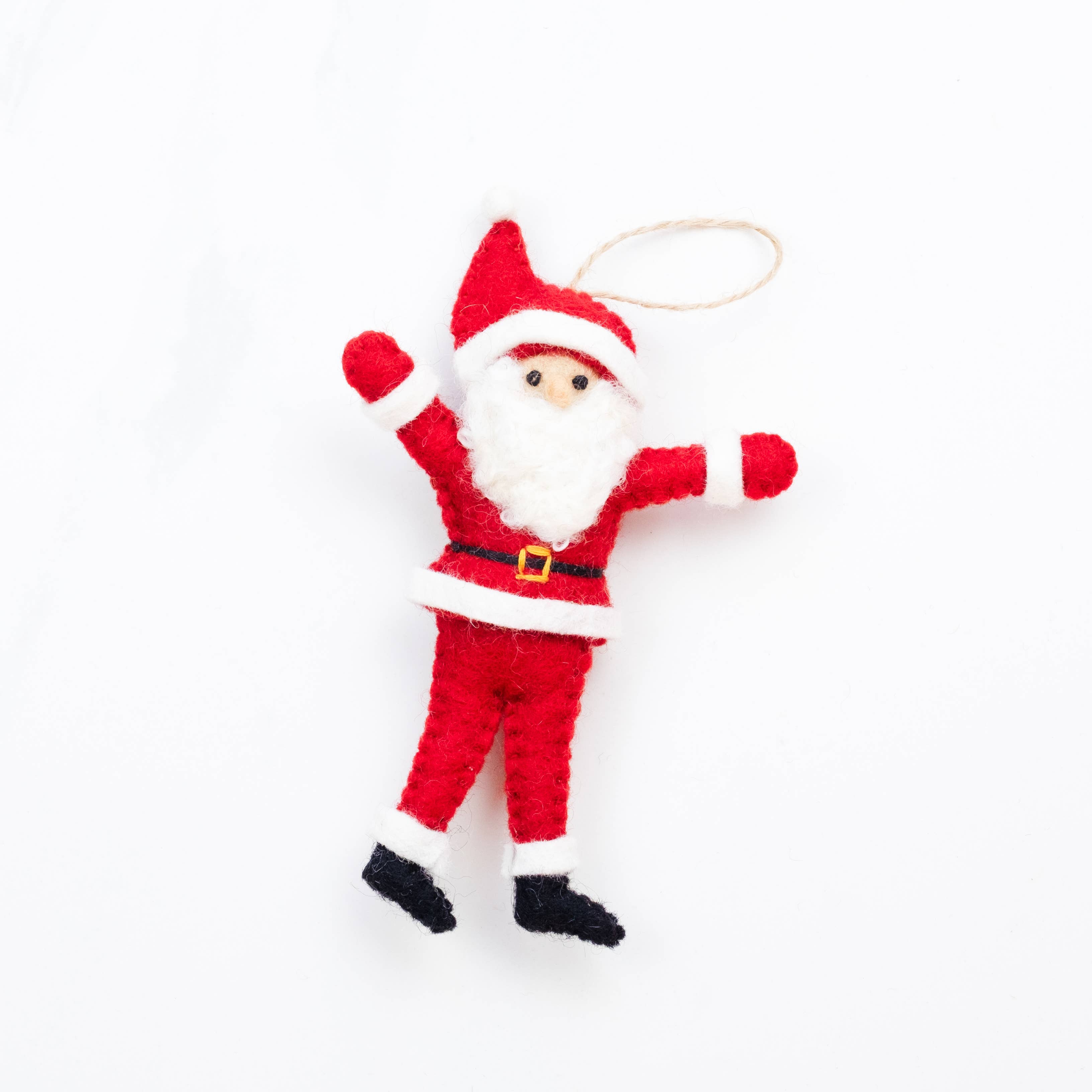 Ornament - Felt Dancing Santa