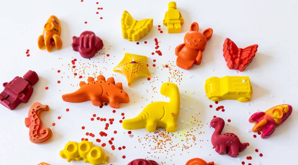 Handmade Crayons - SAFARI - Crayons faits à la main