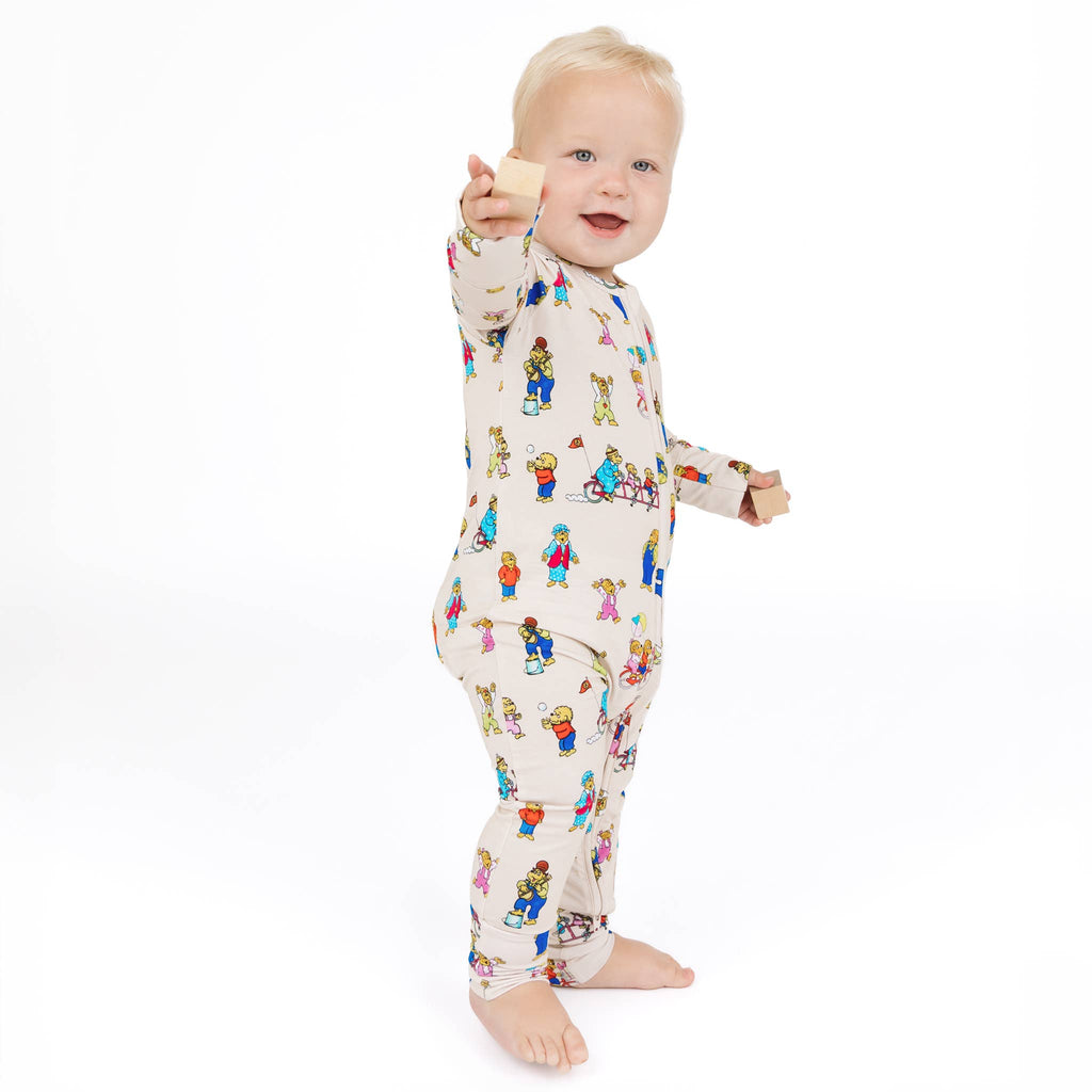 Berenstain Bears® Family Day Bamboo Convertible Footie Baby Pajamas