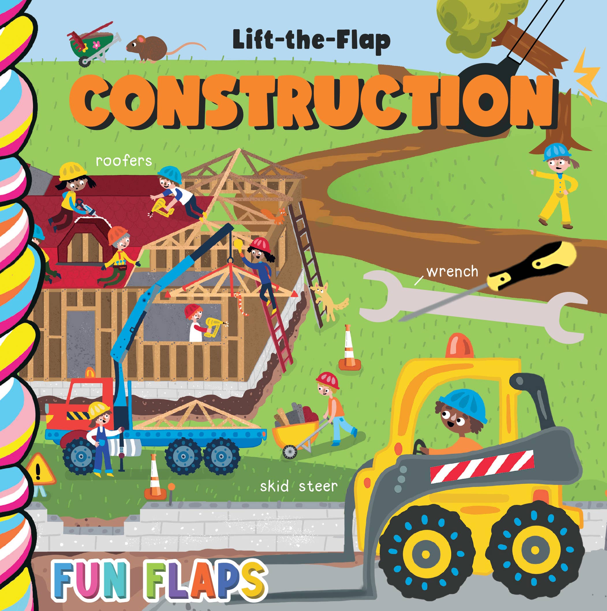 Construction Fun Flaps (a chunky lift-the-flaps board book)
