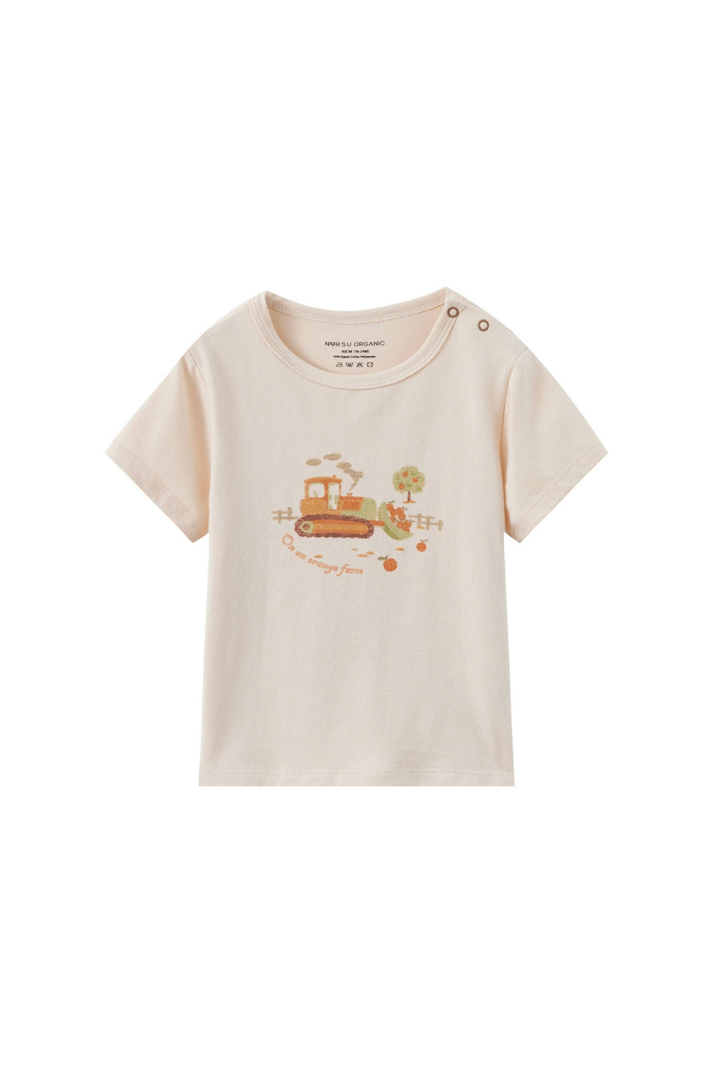Organic Cotton Graphic T-shirt-Truck
