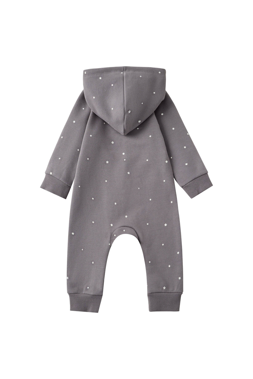 Baby Fleece Organic Cotton Bodysuit-stars
