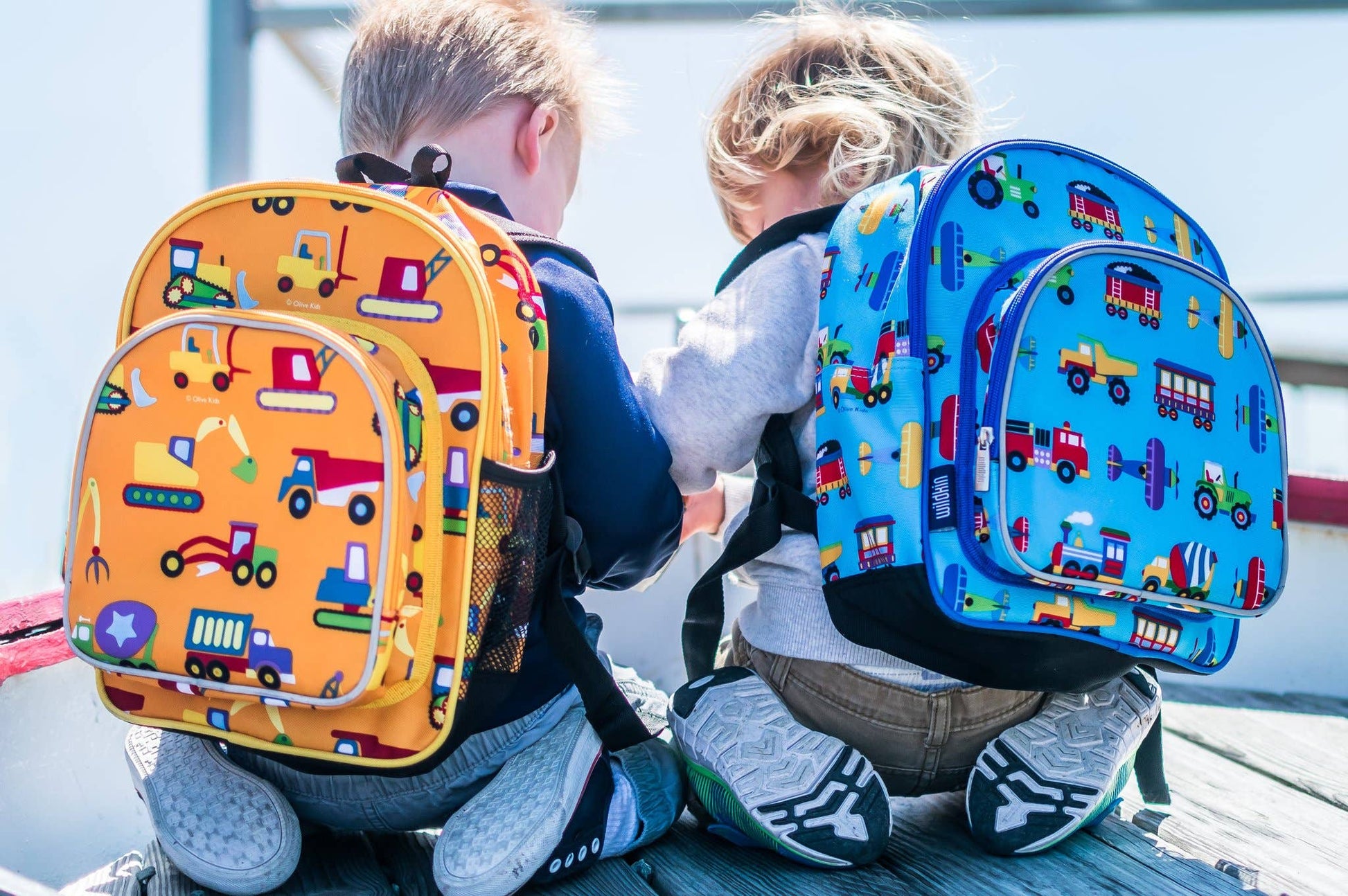 Toddler Under Construction Backpack - 12 Inch