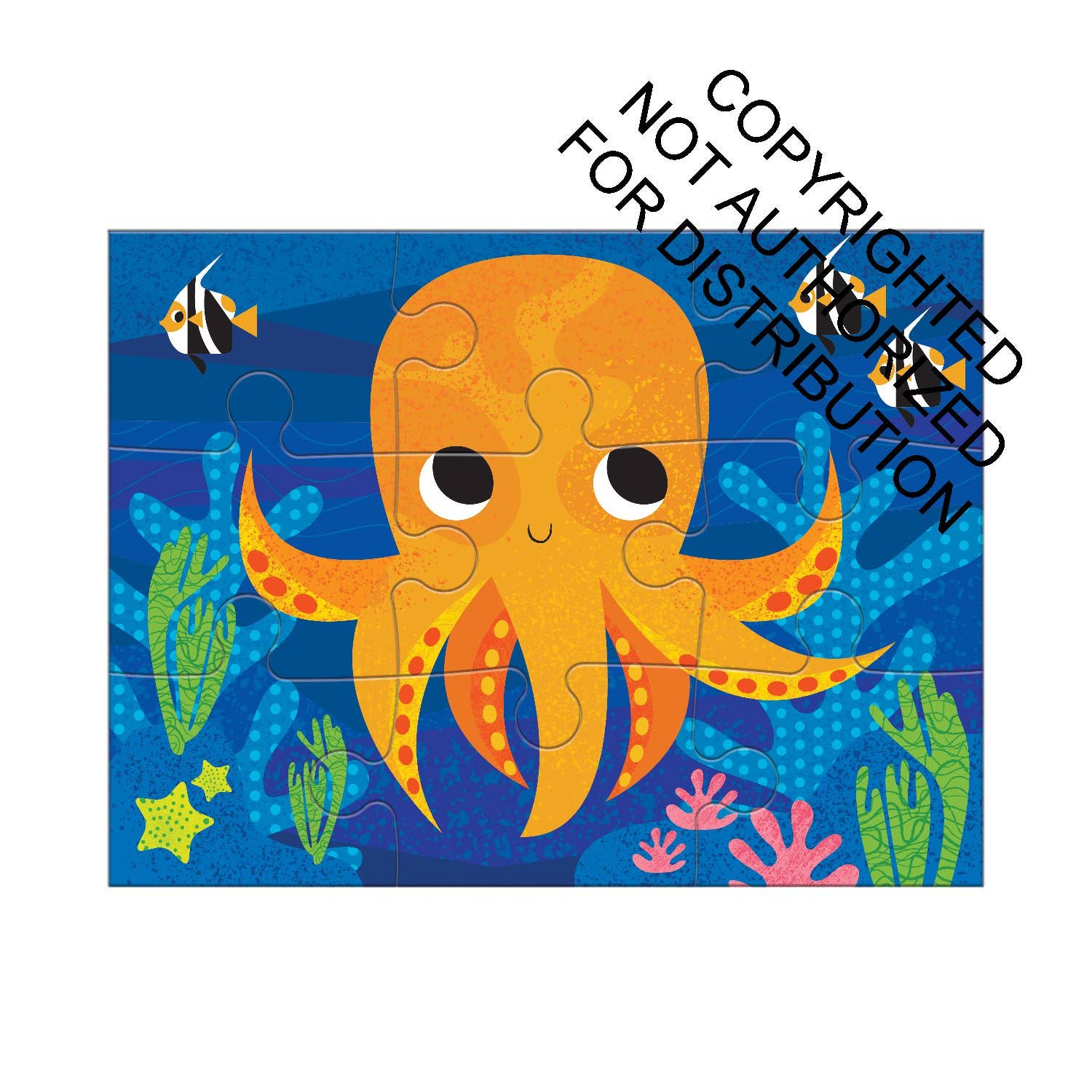 Ocean Friends 4-in-a-Box Puzzle Set