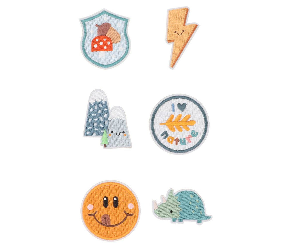 Nature Self-Adhesive Textile Patch Set