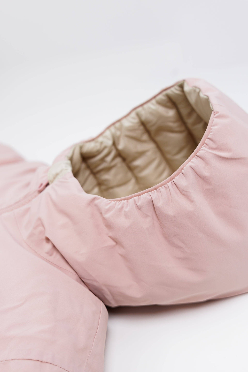 Kids Puffer Jacket - Porteau Reversible Waterproof - Fall/Winter - Dusty Rose