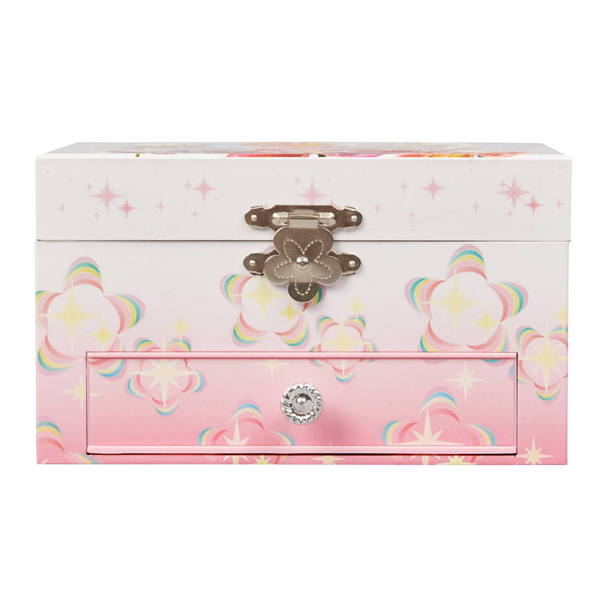 Musical Fairy Jewelry Box: White/pink / Swan Lake