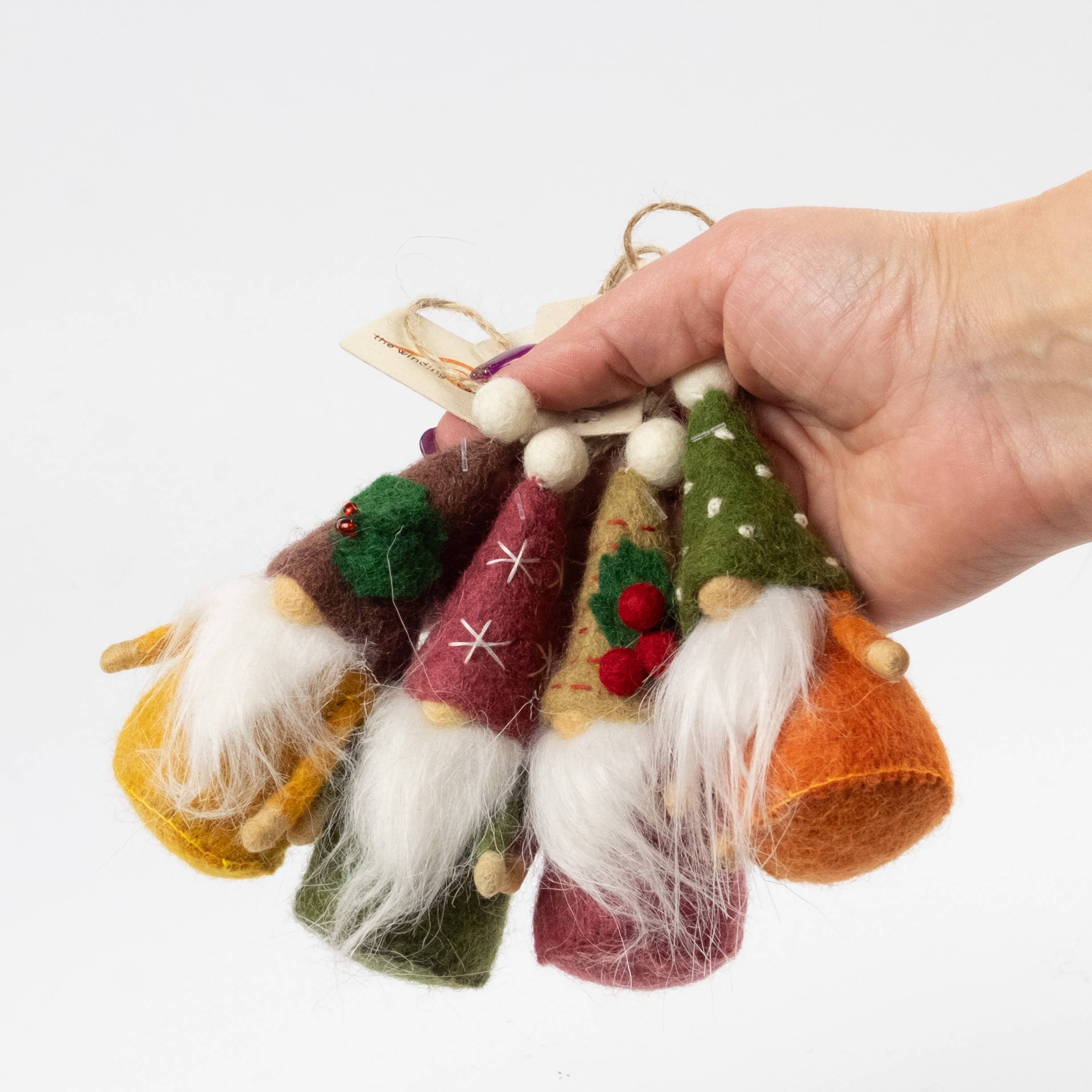 Ornament Felt Gnomes, Gnome Holiday